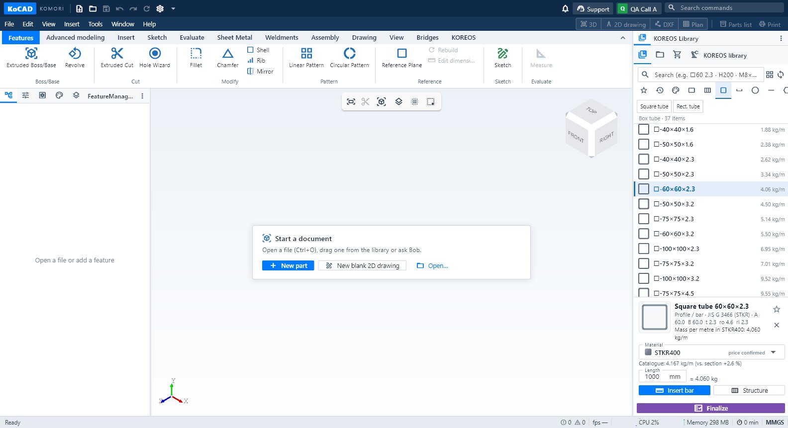 library - KoCAD 0.26